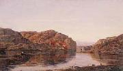 Amaldus Clarin Nielsen Morgen ved Ny-Hellesund china oil painting artist
